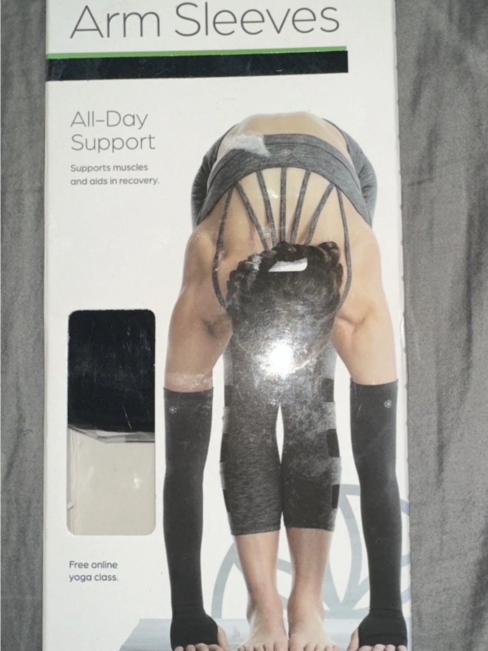 GAIAM Black Compression Arm Sleeves